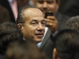 El Presidente acudirá ante funcionarios federales presentes en el el Auditorio Nacional. ARCHIVO  /