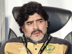 Maradona enviará en próximos días un videomensaje para explicar la situación. ARCHIVO  /