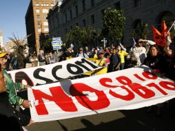 La SB 1070 cuenta con una larga historia de protestas en su contra. ARCHIVO  /