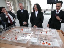Fernando Álvarez, Bernardo Gómez Pimienta; Consuelo Sáizar y Alejandro Sánchez, dieron una conferencia de prensa. EL UNIVERSAL  /