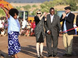 Madonna adoptó dos niños de Malawi, David y Mercy, que ahora tienen seis años. AP  /