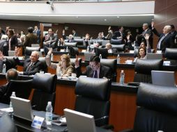 Legisladores del PAN, PRI y Partido Verde, votan a favor de los cambios. NTX  /