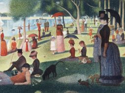 Mediante el puntillismo, Seurat (Fallecido en 1891) logró efectos de color y luz inalcanzables con el pincel directo. ARCHIVO  /