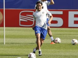 Falcao firmó por cinco temporadas con el Atlético. EFE  /