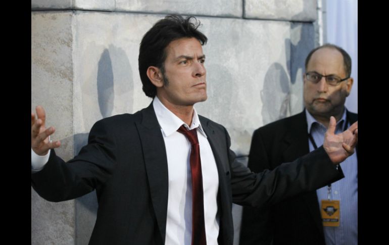 Sheen comentó que después de su partida del programa de la CBS no tenía ningún plan. ARCHIVO  /