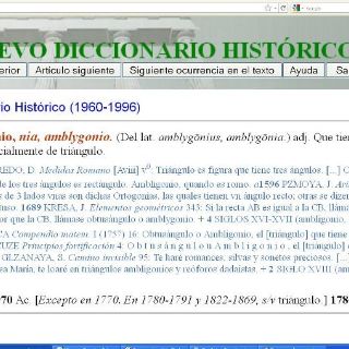 El Diccionario histórico de la RAE cuelga sus primeros recursos en la red