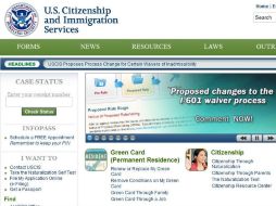 El público puede presentar sus comentarios de manera formal sobre la norma en la página www.uscis.govprovisionalwaiver. ESPECIAL  /