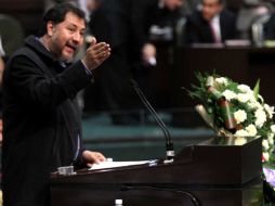 Fernández Noroña dice que sigue esperando explicaciones de López Obrador. ARCHIVO  /