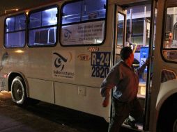 Las rutas nocturnas que mayor demanda tienen son la J a Tonalá, H a Santa Fe y hacia La Coronilla. ARCHIVO  /