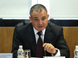 Genaro García Luna, secretario de Seguridad Pública del país.  /