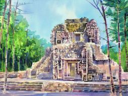 Arqueología. Si bien la Reserva de la Biosfera de Calakmul es rica en flora y fauna, un atractivo adicional está en sus ruinas mayas.  /