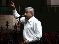 López Obrador adelantó que al ganar las elecciones, revisará el beneficio del horario de verano. NOTIMEX  /