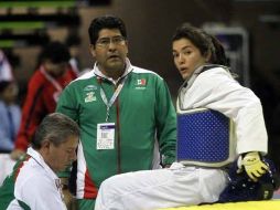 María del Rosario Espinosa durante una de las competencias. MEXSPORT  /