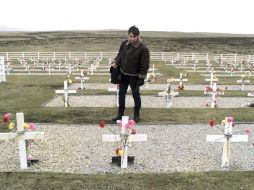 Cementerio de las Islas Malvinas donde descansan combatientes argentinos que lucharon contra los británicos. EFE  /
