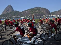 Los participantes, que pagaron 200 reales de inscripción obtuvieron un juego de productos deportivos. REUTERS  /