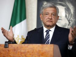López Obrador presentó sus diez compromisos con la clase media esta mañana. NOTIMEX  /