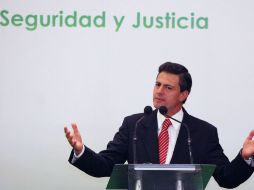 Según el aspirante, de ganar la presidencia, fortalecerá la seguridad en los tres niveles de gobierno. AP  /