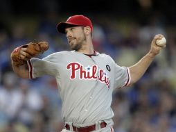 El lanzador de Filadelfia, Cliff Lee, registró 17 triunfos en la temporada pasada. ARCHIVO  /