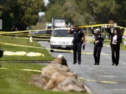 Los testigos presenciales dijeron que el sujeto disparó hasta 30 tiros antes de darse a la fuga. EFE  /