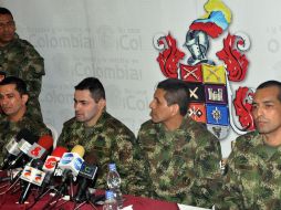 La cifra fue divulgada dos días después que las FARC entregaran a 10 soldados y policías privados de la libertad. EFE  /