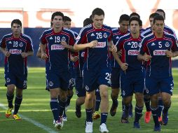 El conjunto de Ignacio Ambriz ya se prepara para recibir a los capitalinos. ARCHIVO  /