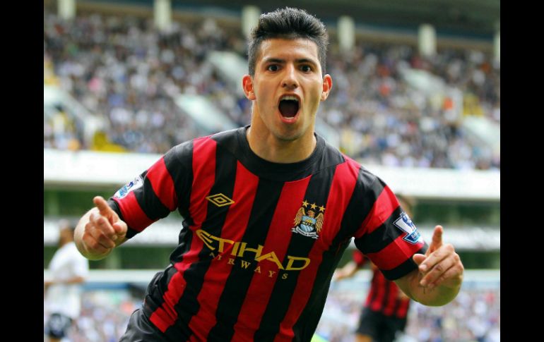 Agüero ha estado ausente los dos últimos encuentros de la Premier League por una lesión. MEXSPORT  /
