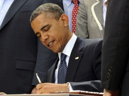 La reforma al sistema de salud es uno de los más importantes logros de Barack Obama. EFE  /