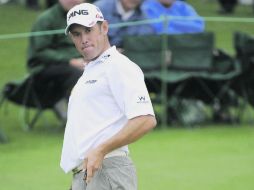 Lee Westwood está jugando por decimatercera ocasión el Masters de Augusta. EFE  /