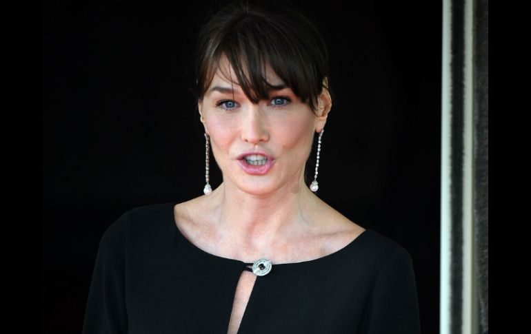 Carla Bruni, la esposa del presidente francés, Nicolas Sarkozy. ARCHIVO  /