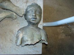 Imagen de la figura que fue robada el pasado 1 de abril.  /