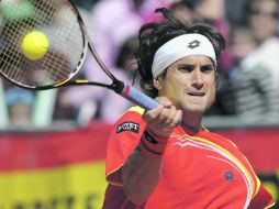 El tenista número uno del equipo español para la serie ante Austria ganó en menos de hora y media. EFE  /