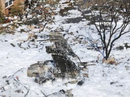 ccidente se produjo después de que el F-18 despegara de la base. AFP  /