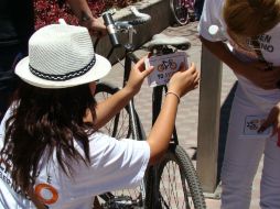 En Avenida Vallarta y Chapultepec se dieron cita cientos de ciclistas. ESPECIAL  /