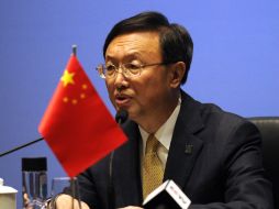 ''Asuntos como este necesitan zanjarse en una manera diplomática y pacífica'', apuntó  Yang Jiechi. AFP  /