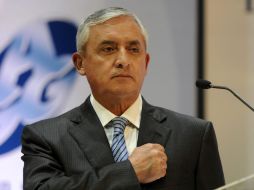 Pérez Molina hace estas declaraciones en vísperas de la sexta Cumbre de las Américas que será en Colombia. ARCHIVO  /