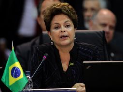 Las relaciones entre las dos principales economías del continente atraviesan por un punto bajo. En la imagen, Rousseff. ARCHIVO  /