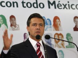 A futuro Peña Nieto dijo que tratará de consolidar esa Policía Federal con ''más elementos'' y más ''uso de inteligencia''. AP  /