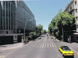 Después de la Vía RecreActiva,  así lucieron algunas de las calles de Guadalajara en el domingo de la Semana Santa.  /