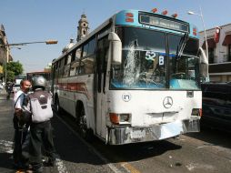 El promedio de los accidentes involucrados con el transporte público es de 22 por día. ARCHIVO  /