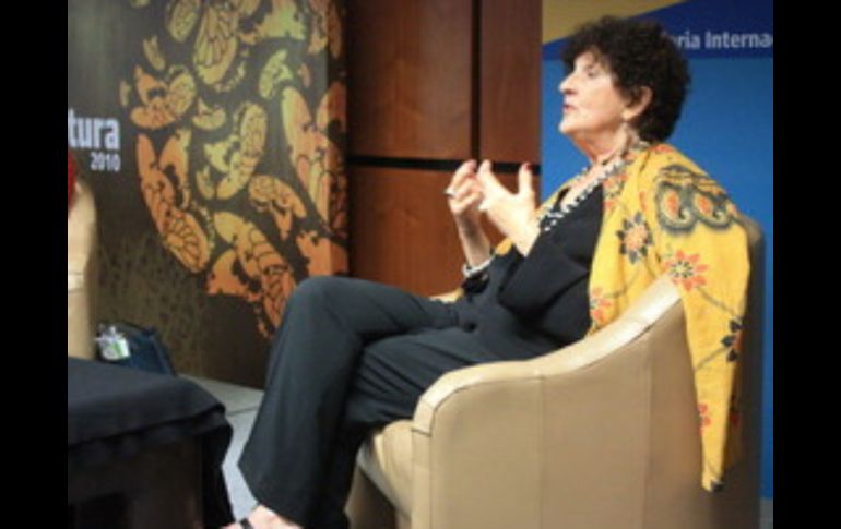 La escritora mexicana Margo Glantz, autora de los libros: El rastro, Las genealogías, Saña, entre otros. ARCHIVO  /