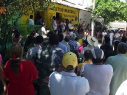 Las oficinas del PRD se encuentran tomadas desde el domingo, se demanda la reposición de las designaciones de candidatos. NTX  /