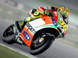 Rossi buscará mejor con su mot en el transcurso de la temporada. EFE  /