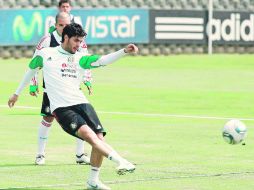 Vela declinó al último llamado a la Selección mayor. Ahora busca convencer a Luis Fernando Tena, técnico de la Sub-23. MEXSPORT  /