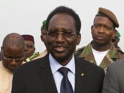 Diancounda Traoré a su llegada al aeropuerto de Bakamo, Malí. EFE  /