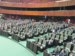 Diputados dejan su curul para buscar otro cargo de elección popular o para sumarse a las campañas de los candidatos presidenciales. NTX  /