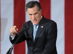 El ex gobernador Mitt Romney (imagen) será el rival de Obama en las próximas elecciones del 6 de noviembre. ARCHIVO  /