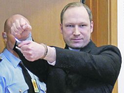 Concluyen que “El asesino de Oslo” cometió los ataques en pleno uso de sus facultades mentales. AP  /