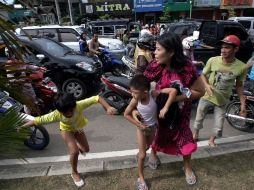 En las horas que permaneció la advertencia hubo temor de parte de la población. AFP  /