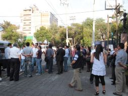 En el Estado de México también se sintió el sismo de las 17:55 horas. NTX  /