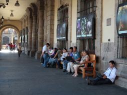 Algunos ciudadanos ni siquiera sintieron el temblor y siguieron con su rutina.  /